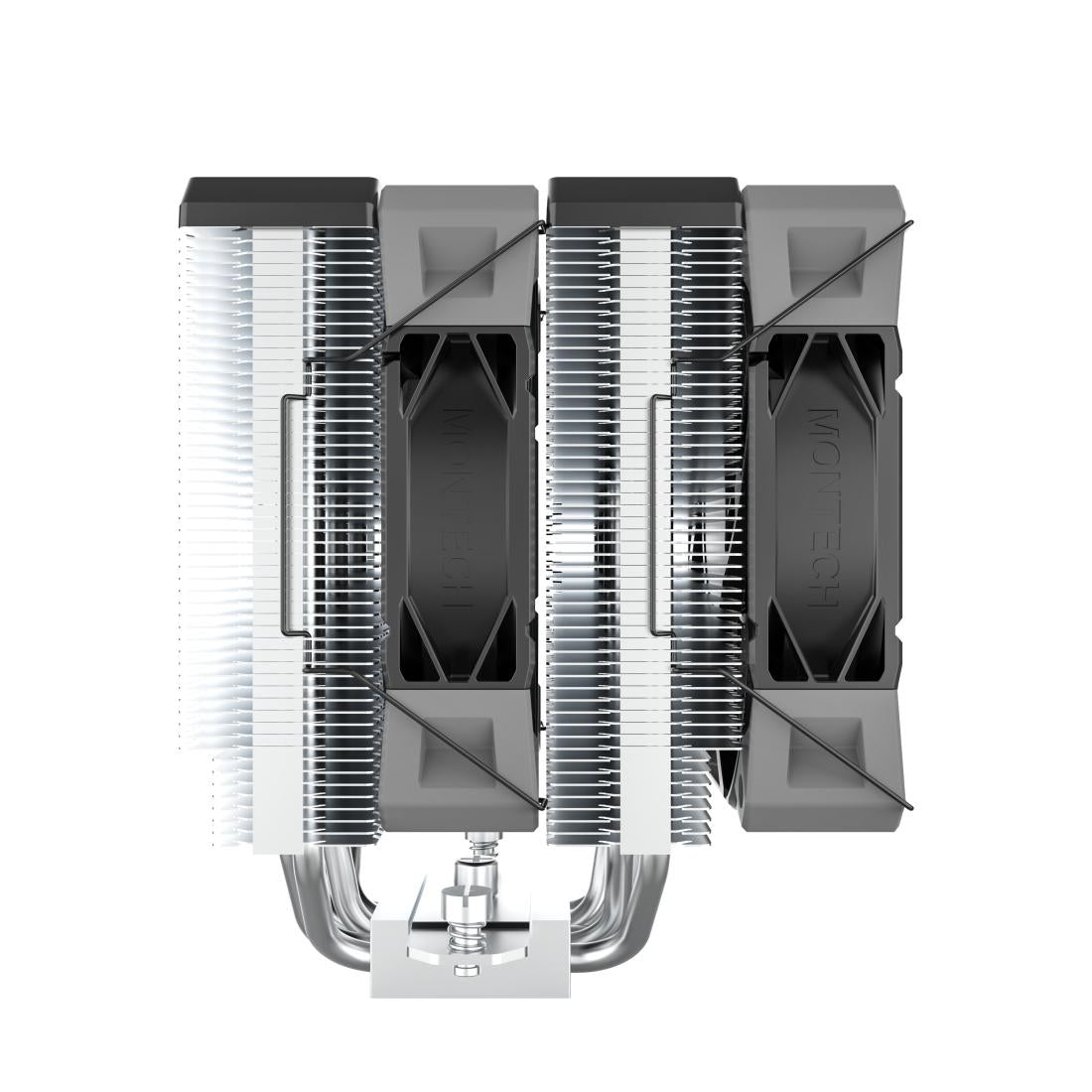Montech NX600, dual tower, 6 HP CPU Cooler, Black Telon Technology Co Ltd (Montech)