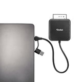 Rollei 4-i-1 kortlæser – SD, microSD, CF og Memory Stick – detalje eller anvendelse 7
