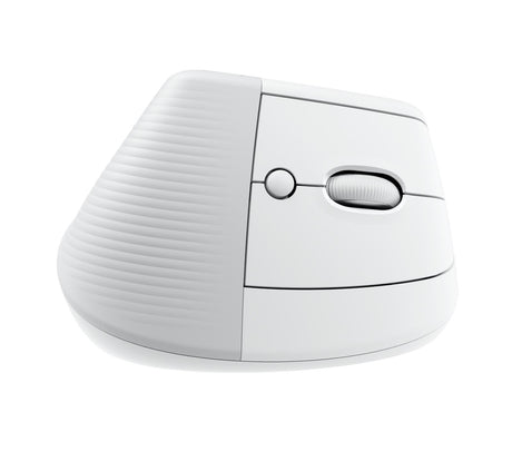 Logitech - Lift for Mac Vertical Ergonomic Mouse - OFF-WHITE