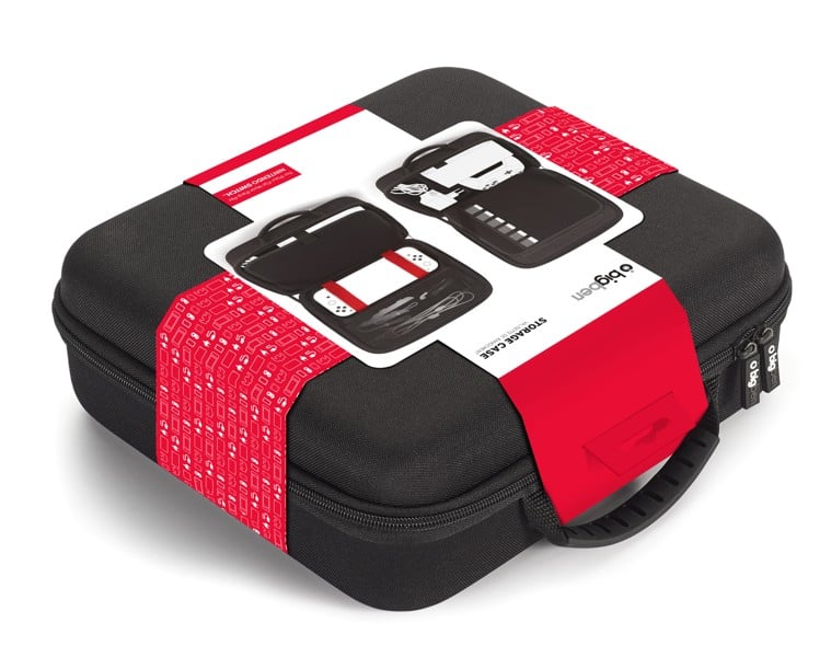 Nacon Bigben Opbevarings etui i Sort til Switch Inklusiv Docking Station kompatible med Switch Lite/OLED