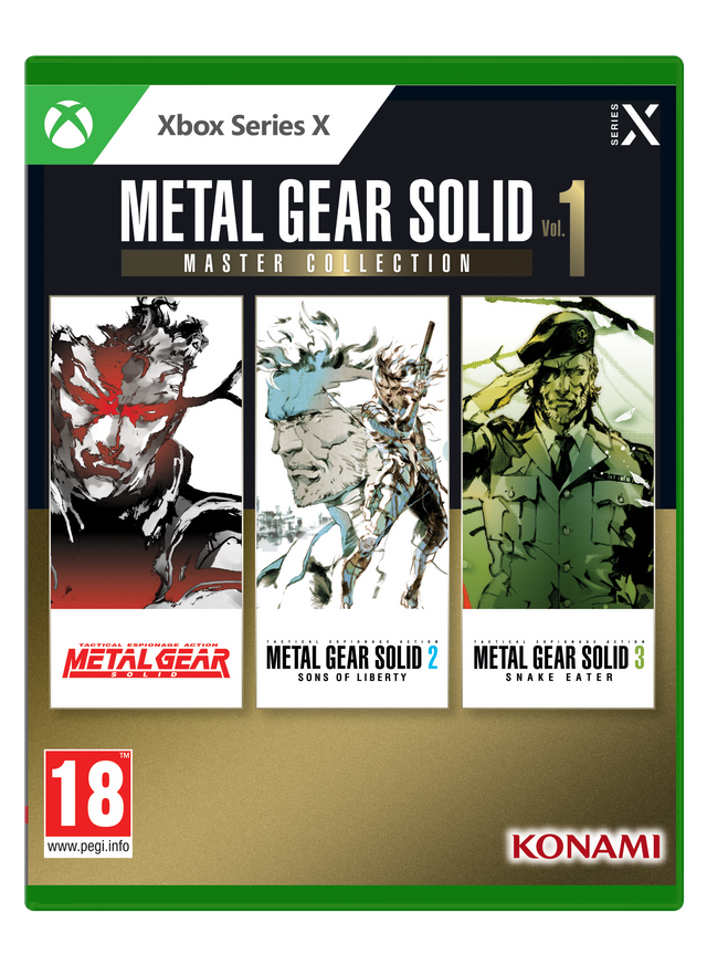Metal Gear Solid: Master Collection Vol 1 – Xbox Series X – spilomslag