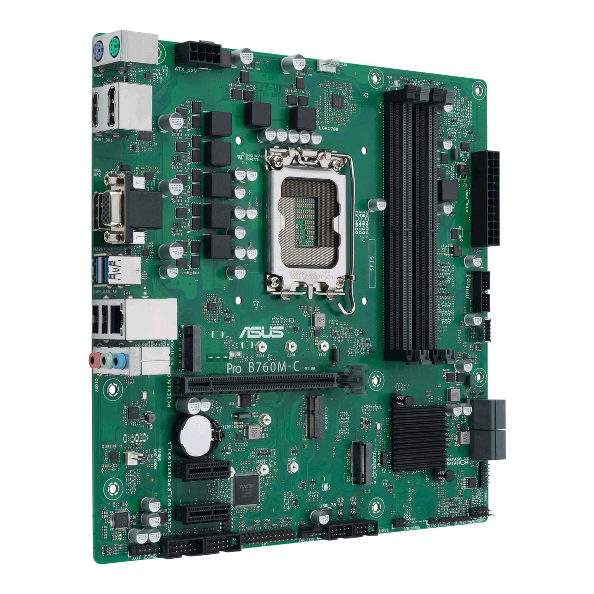 ASUS PRO B760M-C-CSM (mATX, B760, LGA1700, DDR5)
