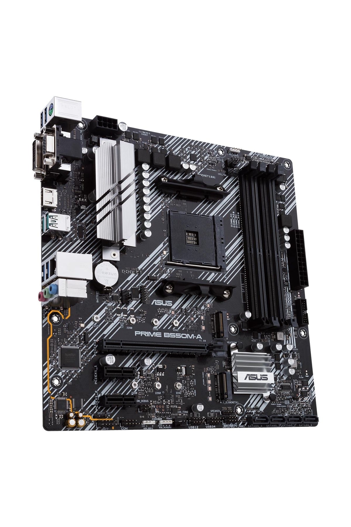 ASUS PRIME B550M-A (mATX, B550, AM4)