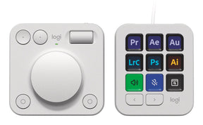 Logitech MX Creative Console – Pale Grey