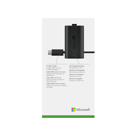 Microsoft Xbox Rechargeable | USB-C Cable Ekstern batteripakke