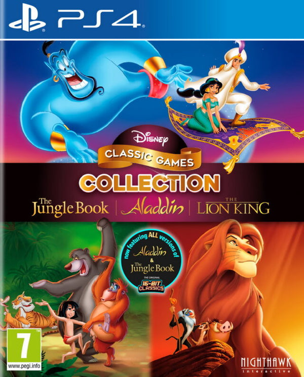 Disney Classic Games Collection: The Jungle Book, Aladdin, & The Lion King – PlayStation 4