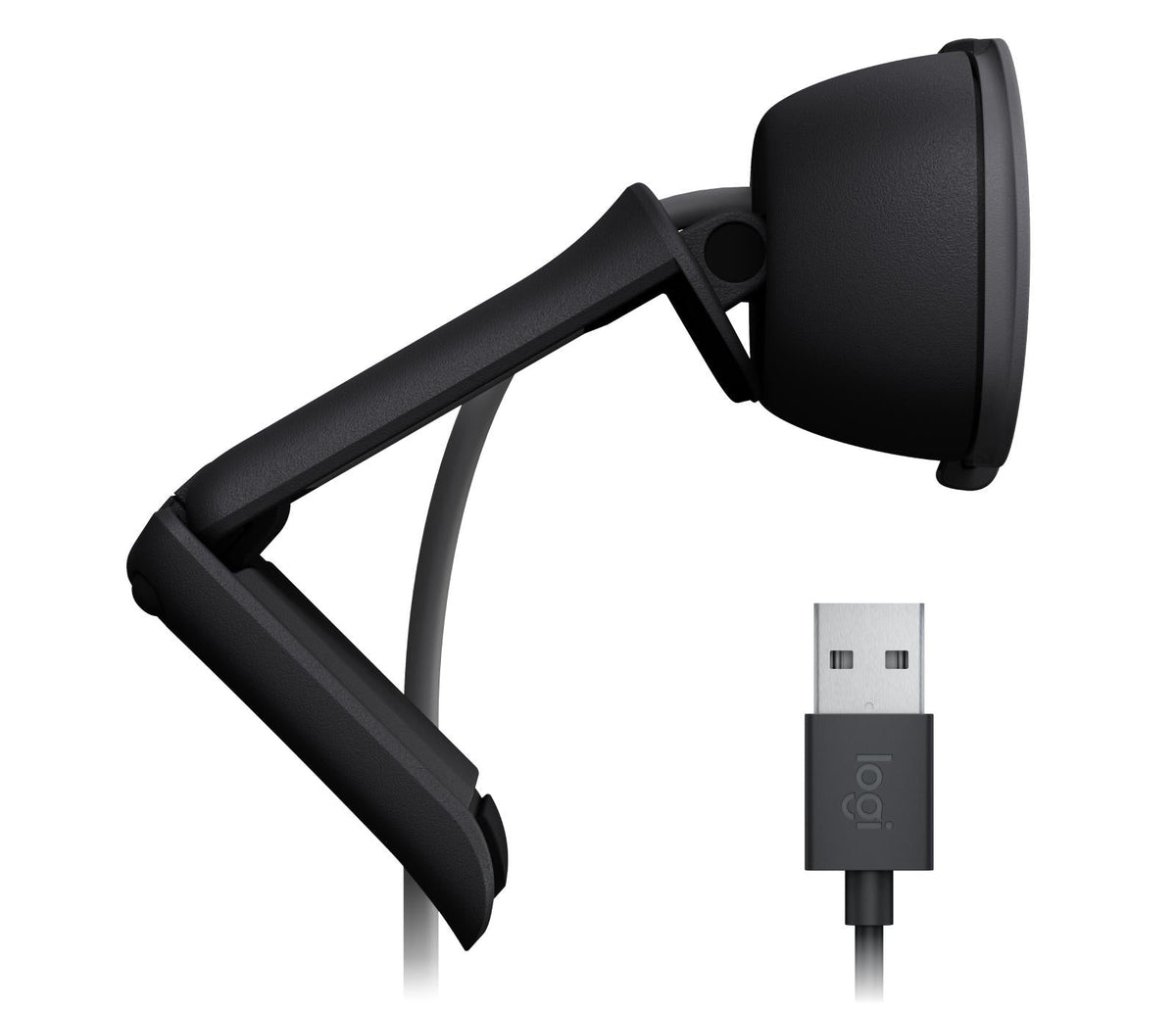 Logitech - Brio 100 Full HD Webcam - Graphite