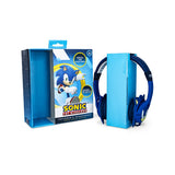 OTL Sonic-børneheadset med ører – sammen med den blå emballage