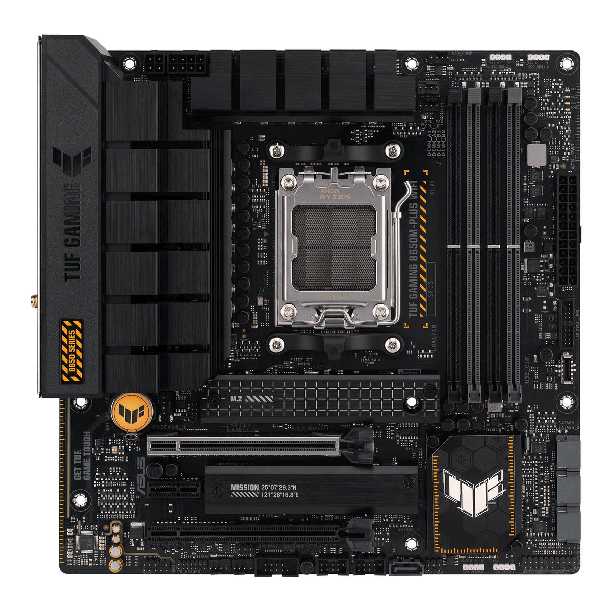 ASUS TUF GAMING B650M-PLUS WIFI (mATX, B650, AM5)