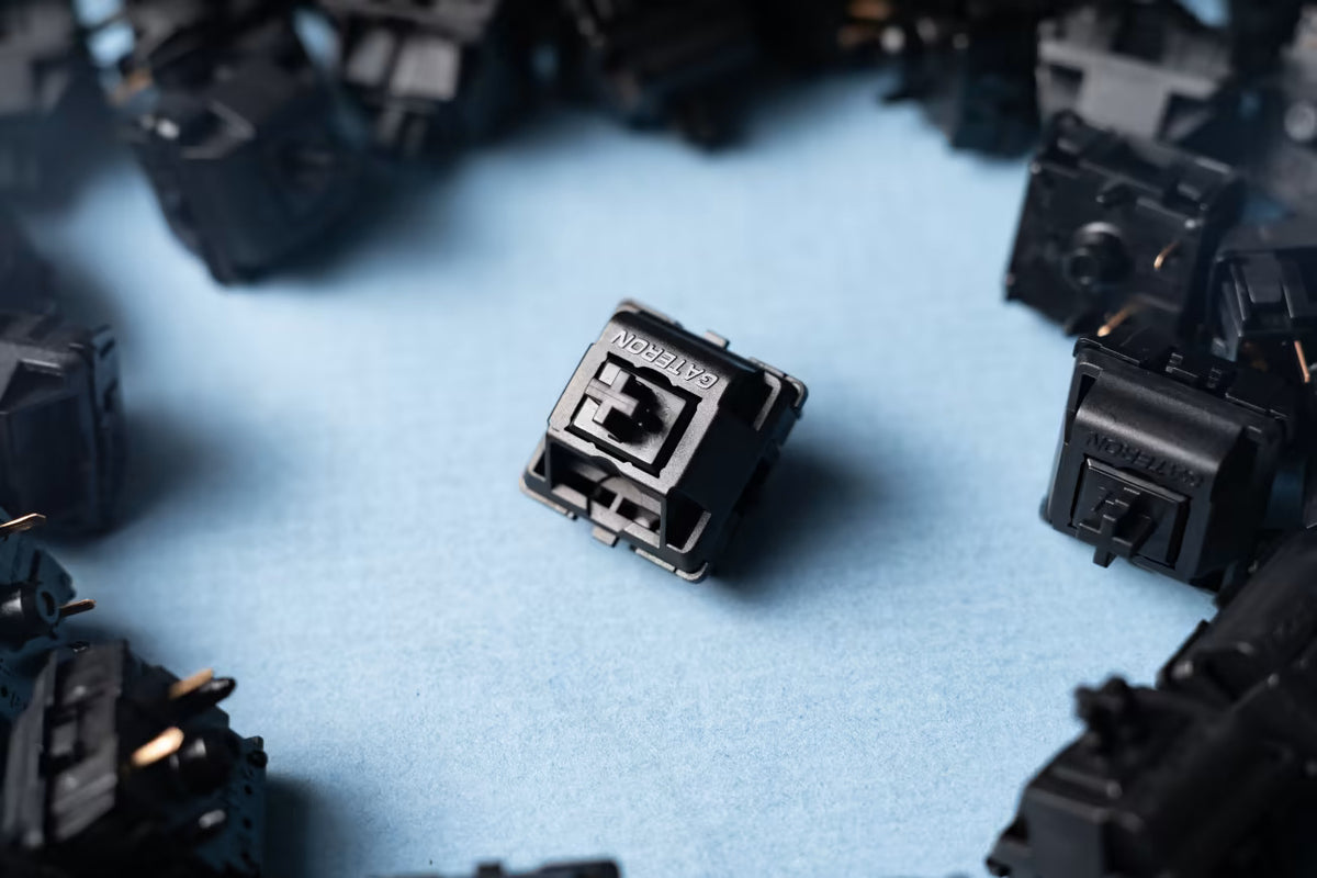 Ducky Switch Kit Gateron Oil King (110stk) - Linear | 4.0mm Travel | 55g Actuation