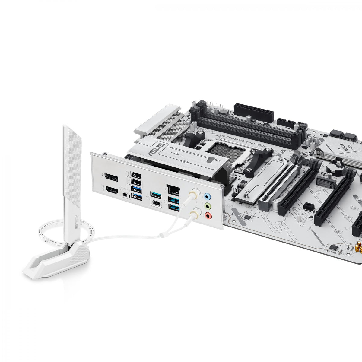 ASUS B850 MAX GAMING WIFI WHITE (ATX, B850, AM5, DDR5)