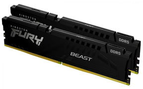 Kingston FURY Beast DDR5 SDRAM 64GB kit 6000MHz CL30 On-die ECC DIMM 288-PIN Kingston Technology