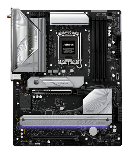 ASRock B860 LiveMixer WiFi bundkort - LGA1851, DDR5