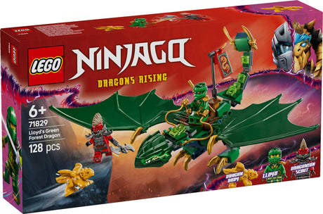 LEGO 71829 Ninjago Lloyd's Green Forest Dragon