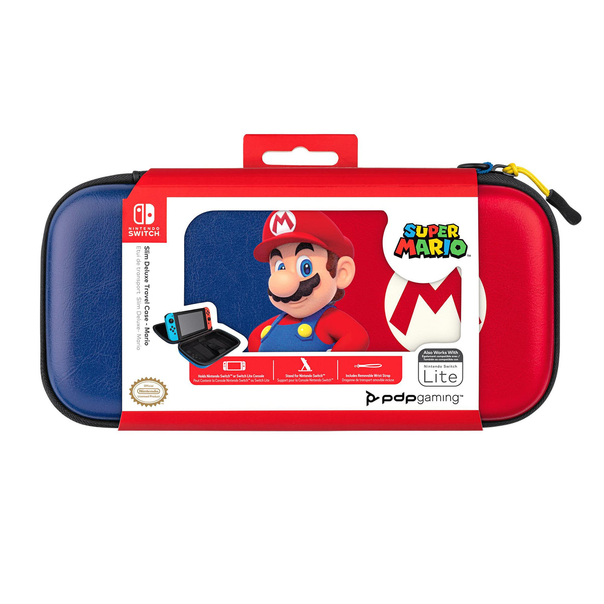 PDP Nintendo Switch Slim Deluxe Rejseetui - MARIO