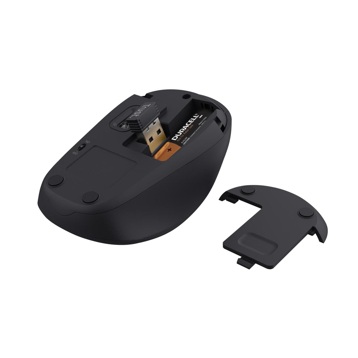 TRUST BOLOGNA BAG AND MOUSE SET - BLACK TRUST