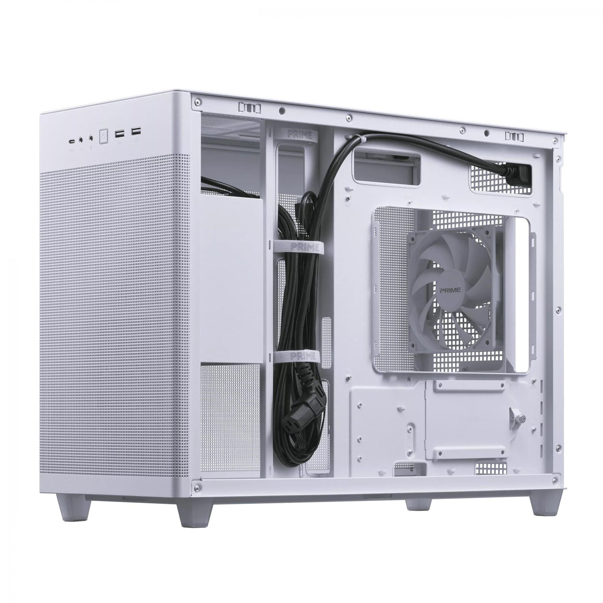 ASUS Prime AP201 MicroATX/MiniITX CASE White Edition