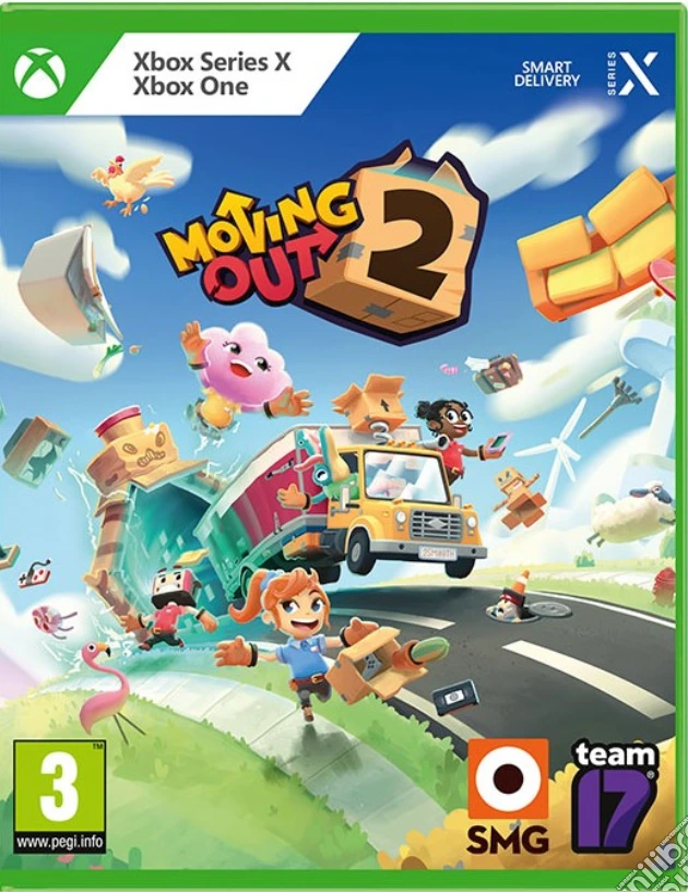 Moving Out 2 – italiensk omslag – Xbox One / Xbox Series X – spilomslag