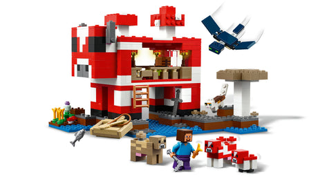 LEGO 21270 Minecraft The Mushroom Cow House