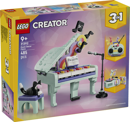 LEGO Creator Musikpynt: Klaver med Kat
