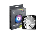 MSI MAG F120 ARGB 120 mm kabinetblæser - sort, 1 stk. - visning 2