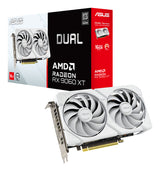 ASUS Radeon RX 9060 XT DUAL WHITE Edition 16GB – Hvid