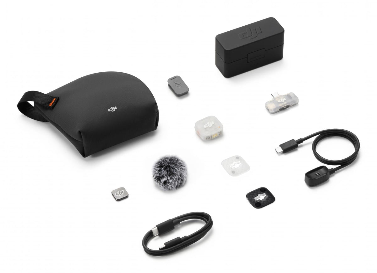 DJI - Mic Mini 2S (1 TX + 1 Mobile RX + Charging Case) DJI