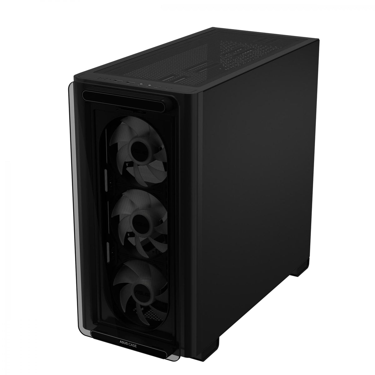 ASUS A23 PLUS Tempered Glass ARGB mATX Case - Black