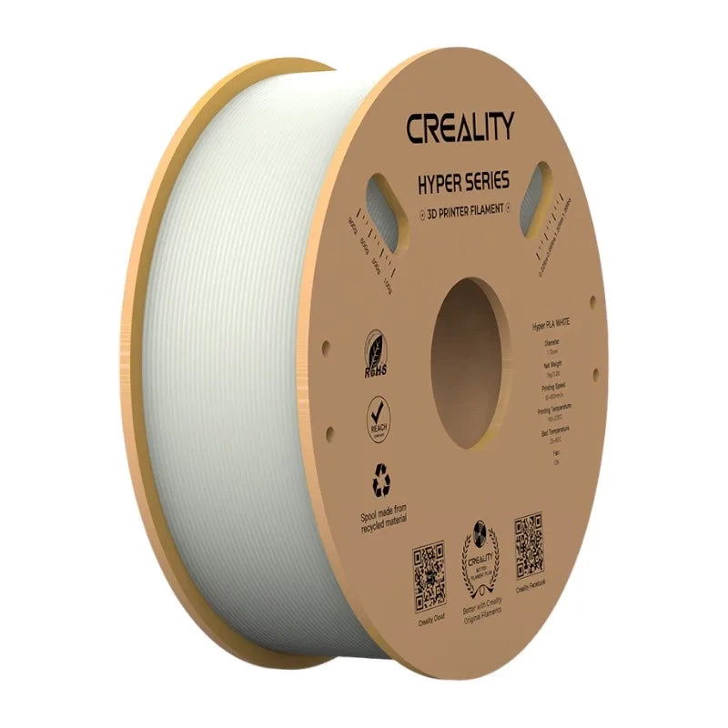 Creality Hyper PLA filament – hvid, 1 kg – produktvisning 2