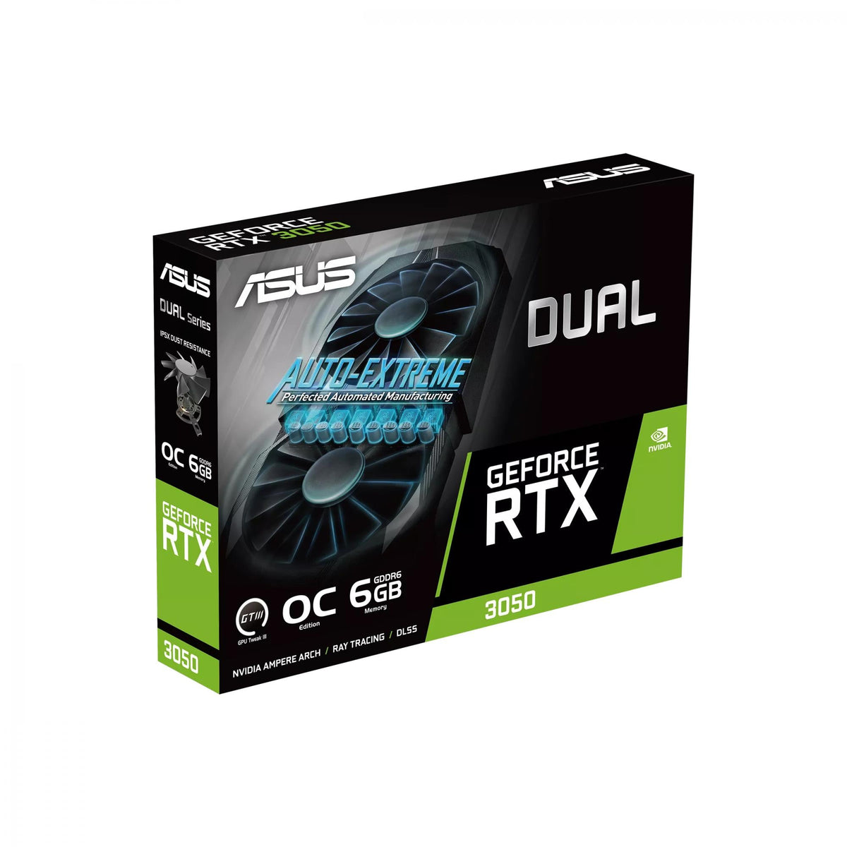 ASUS Dual GeForce RTX 3050 6GB 6GB OC Edition