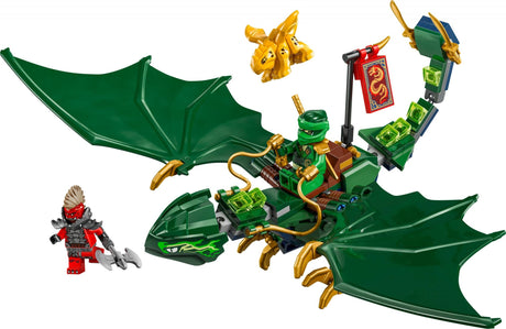 LEGO 71829 Ninjago Lloyd's Green Forest Dragon