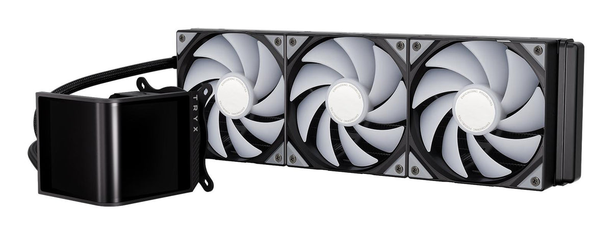 TRYX PANORAMA SE 360 mm AIO Liquid Cooler ARGB Black TRYX