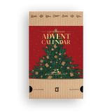 The Brew Company Festive Red kaffejulekalender 2026 – 25 bryggere – kalenderens lukkede emballage
