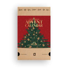 The Brew Company Festive Red kaffejulekalender 2026 – 25 bryggere – kalenderens lukkede emballage