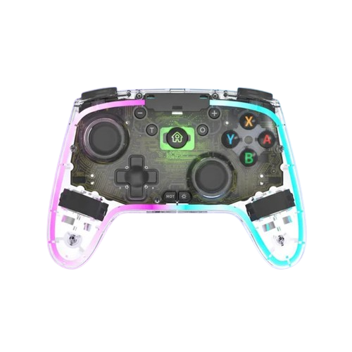 Deep Explorer Neon – flerfarvet controller til Switch og Switch 2