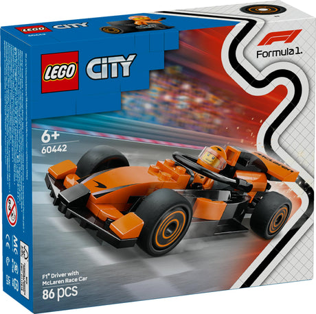 LEGO 60442 City F1 Racer with McLaren Racing Car
