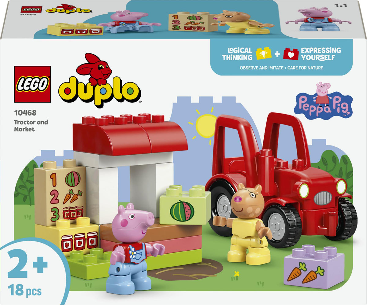 LEGO - DUPLO Peppa Pig - Tractor and Market (10468) LEGO