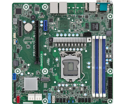 ASRock Rack E3C252D4U bundkort - LGA1200, DDR4