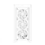 ASUS A21 PLUS mATX Case with 4 Pre-installed ARGB Fans, BTF support - White