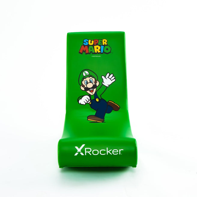 X-Rocker - Nintendo Video Rocker - Super Mario ALL-STAR Collection - Luigi Geekd