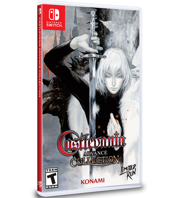 Castlevania Advance Collection – Aria of Sorrow-omslag – Nintendo Switch