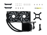 TRYX PANORAMA 240mm AIO Liquid Cooler Sort