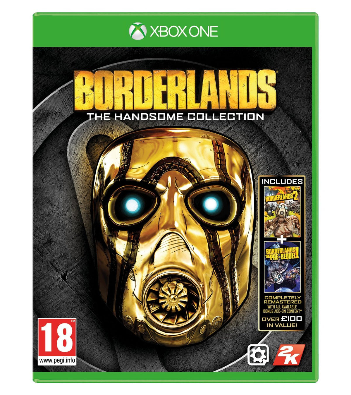 Borderlands: The Handsome Collection – Xbox One, spilomslag