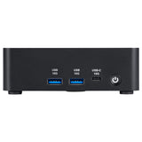 MSI Cubi NUC AI 1UMG-007EU – porte på fronten