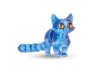 3D-printet Kat 9 cm – Assorteret
