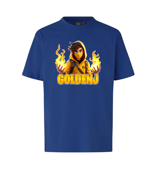 GoldenJ Flamme Tee - Blå