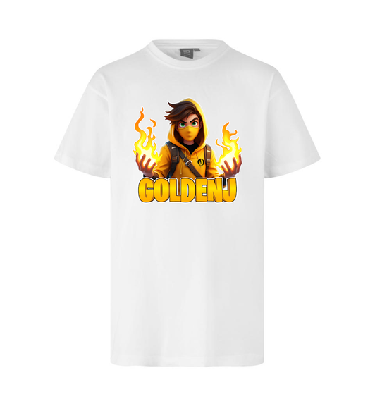 GoldenJ Flamme Tee - Hvid