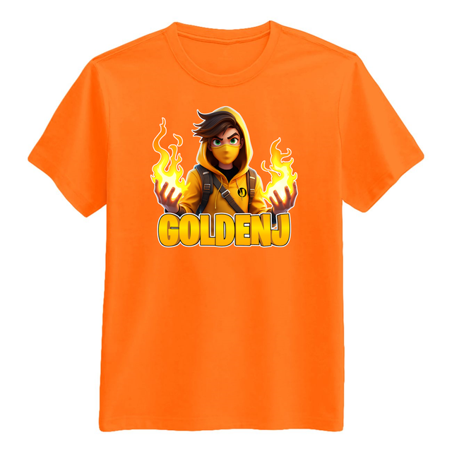 GoldenJ Flamme Tee - Orange