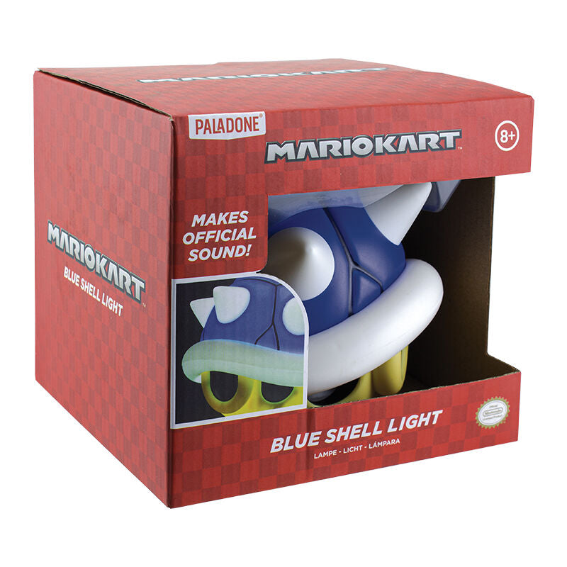 PALADONE Nintendo Mario Kart Blue Shell Light Med Lyd