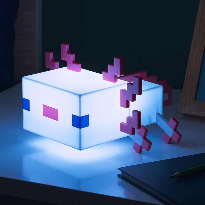 PALADONE Minecraft Axolotl Lampe 13cm